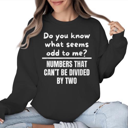 Math Teacher Jokes Women Crewneck Sweatshirt - teacherstshirts.com CA