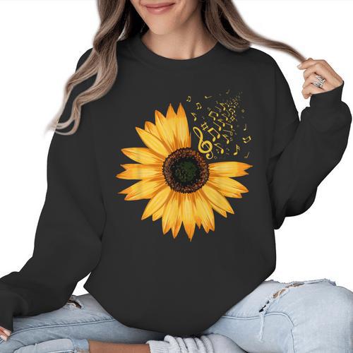 Music For Men Women Music Teacher Music Lover Women Crewneck Sweatshirt - teacherstshirts.com CA