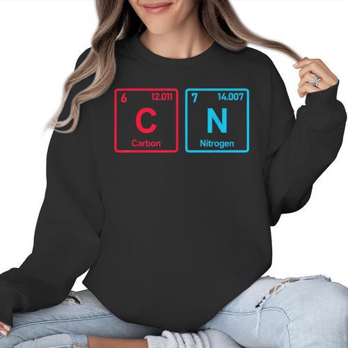 Six Seven Meme 6 7 Science Teacher 6-7 Periodic Table Women Crewneck Sweatshirt - teacherstshirts.com UK