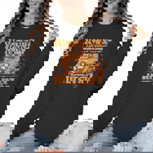 Historian History Teacher Student Men Women Kids Women Crewneck Sweatshirt - teacherstshirts.com