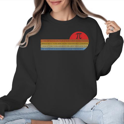 Vintage Pi Day 314 TShirt- Math Teacher Student Geek Women Crewneck Sweatshirt - teacherstshirts.com