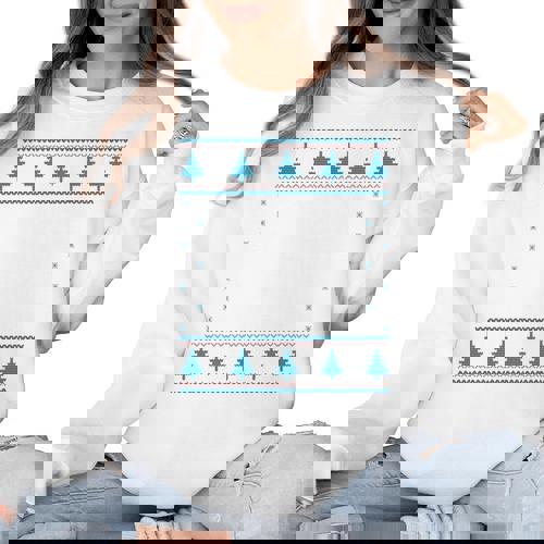 Santas Favorite Choir Teacher Christmas Women Crewneck Sweatshirt - teacherstshirts.com