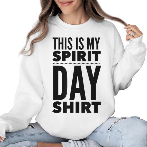 School Teacher Spirit Day Costume For Men Women Women Crewneck Sweatshirt - teacherstshirts.com AU