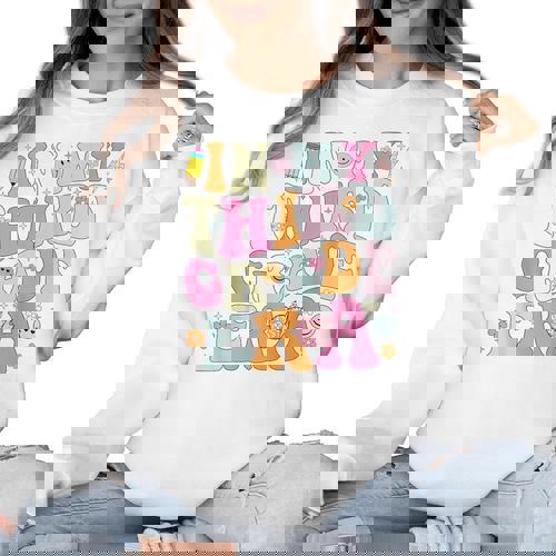 In My Third Grade Era 3rd Grade Era Teacher Back To School Women Crewneck Sweatshirt - teacherstshirts.com