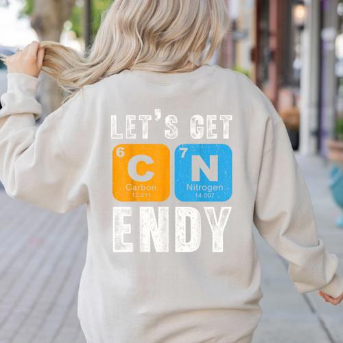 Fun 67 Meme Six Seven Science Teacher Periodic Table Women's Sweatshirt Back Print - teacherstshirts.com UK
