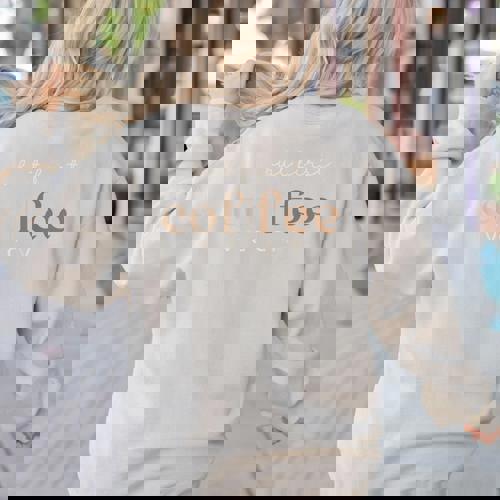 Literacy Science Of Reading Phonics Teacher Linguist Coffee Women&#x27;s Sweatshirt Back Print - teacherstshirts.com