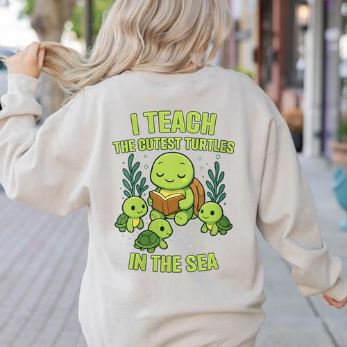 Teachers Day Women's Sweatshirt Back Print - teacherstshirts.com AU