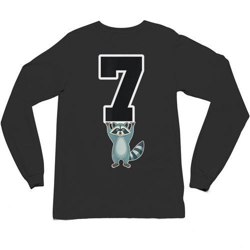 6 7 Matching Teachers Halloween Costume Raccoon Unisex Long Sleeve T-Shirt - teacherstshirts.com UK