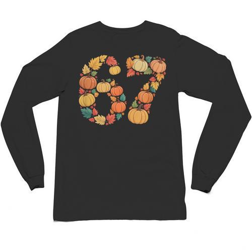 67 6 7 Fall Leaves For Teachers 67 Teacher Unisex Long Sleeve T-Shirt - teacherstshirts.com AU