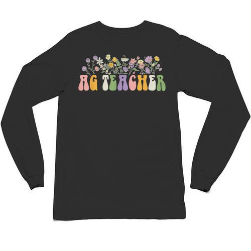 AG Teacher Future Farmer Agriculture Teacher Men Women Unisex Long Sleeve T-Shirt - teacherstshirts.com