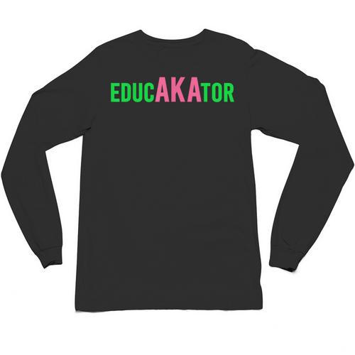 Aka Educator Educators & Teacher Crew School Squad Unisex Long Sleeve T-Shirt - teacherstshirts.com DE
