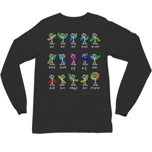 Algebra Dance Function Math Teacher Geek Idea Unisex Long Sleeve T-Shirt - teacherstshirts.com AU