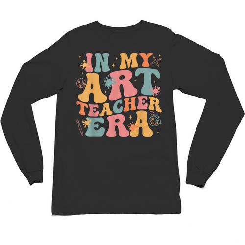 In My Art Teacher Era Artists First Day Of School Women Unisex Long Sleeve T-Shirt - teacherstshirts.com AU