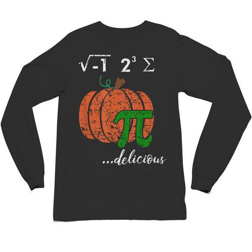I Ate Some Pumpkin Pi Pie Math Teacher Halloween For Men Women Kids Unisex Long Sleeve T-Shirt - teacherstshirts.com AU