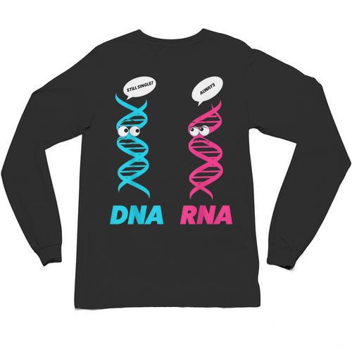 Biology Teacher DNA RNA Student Science Biologist Men Women Unisex Long Sleeve T-Shirt - teacherstshirts.com AU