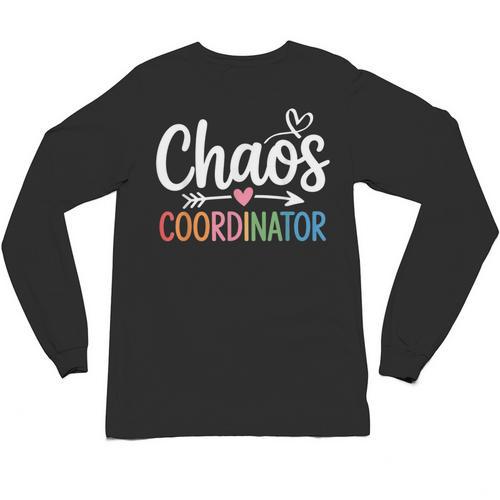 Chaos Coordinator Teacher Student Back To School 2025 Unisex Long Sleeve T-Shirt - teacherstshirts.com
