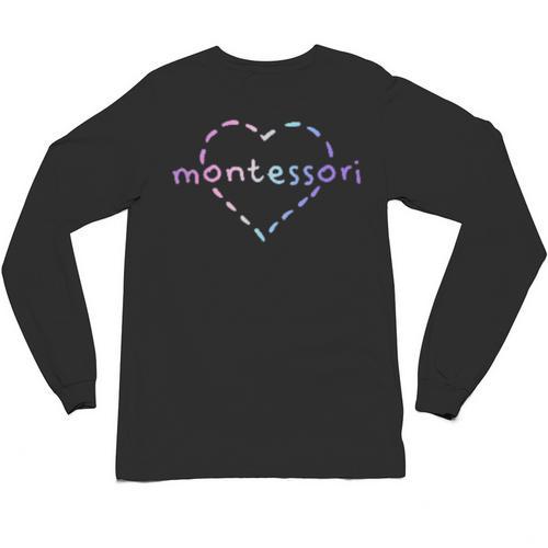 Cute Montessori For Teachers Kids & Moms Unisex Long Sleeve T-Shirt - teacherstshirts.com UK