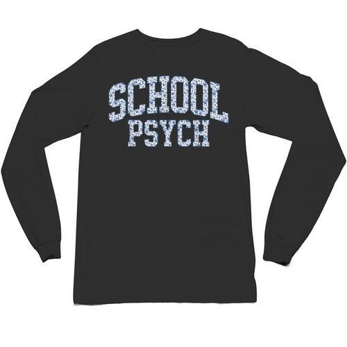 Cute Wildflower School Psych Teacher School Psychologist Unisex Long Sleeve T-Shirt - teacherstshirts.com UK