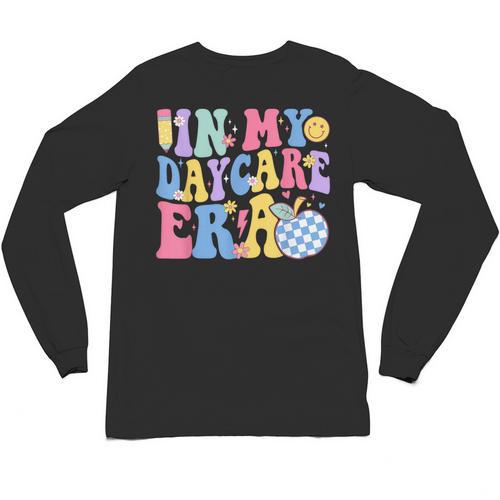 In My Daycare Era Groovy Teacher Daycare First Day Of School Unisex Long Sleeve T-Shirt - teacherstshirts.com AU