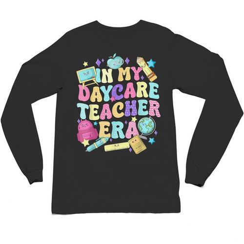 In My Daycare Teacher Era Daycare Provider Kids Unisex Long Sleeve T-Shirt - teacherstshirts.com DE