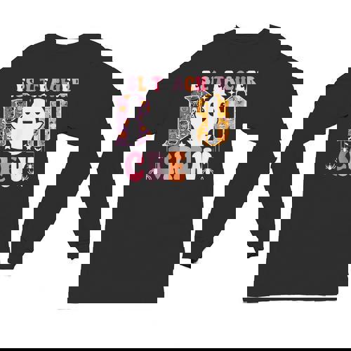 ESL Teacher Boo Crew Halloween Costume Unisex Long Sleeve T-Shirt - teacherstshirts.com