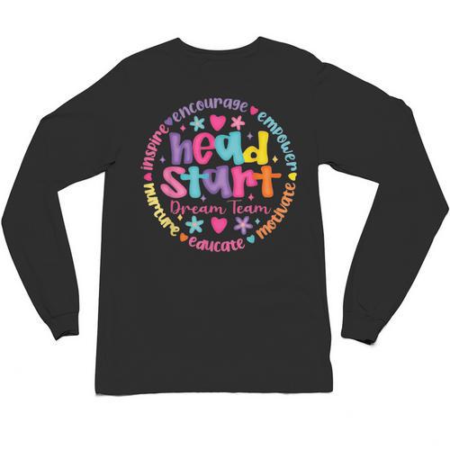 Head Start Dream Team Squad Teacher Headstart Back To School Unisex Long Sleeve T-Shirt - teacherstshirts.com AU