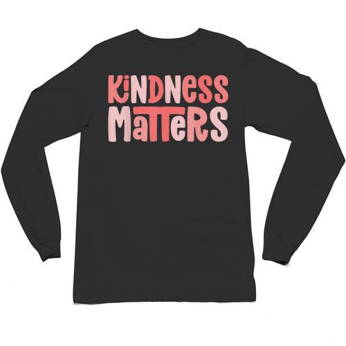 Kindness Matters Anti Bullying Shirts Teacher Child Unisex Long Sleeve T-Shirt - teacherstshirts.com AU