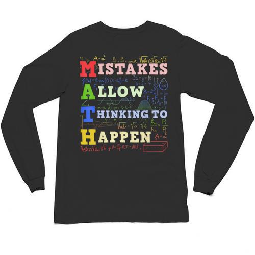Math Teacher Math Student Mathematics Unisex Long Sleeve T-Shirt - teacherstshirts.com