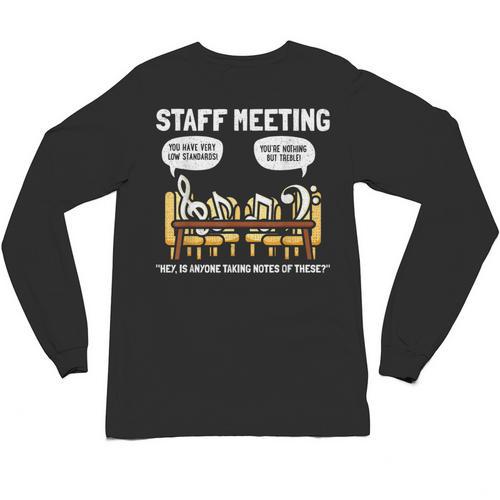 Music Theory Musician Music Teacher Musical Notes For Men Women Girls Kids Unisex Long Sleeve T-Shirt - teacherstshirts.com AU