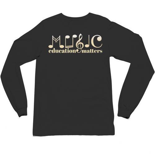 Music Teacher Life Musician Quote Music Education Matters Unisex Long Sleeve T-Shirt - teacherstshirts.com