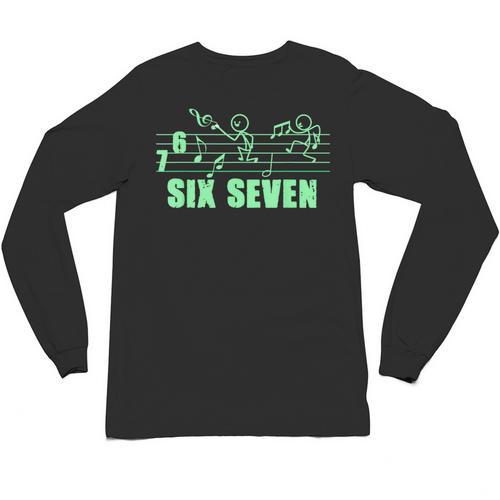 Musical 67 Music Meme Slang Six Seven Music Teacher Unisex Long Sleeve T-Shirt - teacherstshirts.com AU