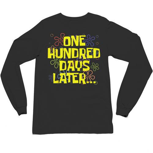 One Hundred Days Later 100th Day Of School Teacher Student Unisex Long Sleeve T-Shirt - teacherstshirts.com