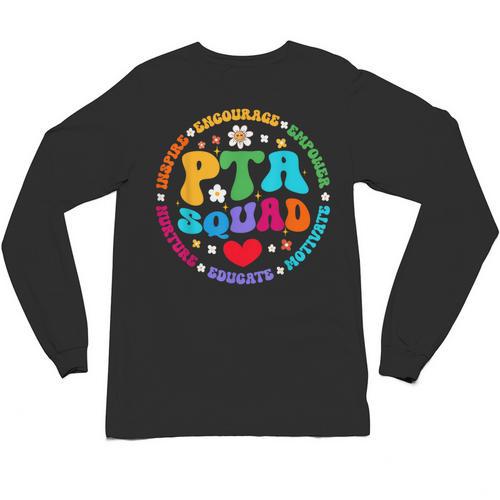 Parents Teacher Association Team Supporter PTA Squad For Men Women Girls Kids Unisex Long Sleeve T-Shirt - teacherstshirts.com AU