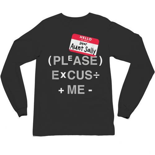 PEMDAS Math Teacher Halloween Costume Unisex Long Sleeve T-Shirt - teacherstshirts.com