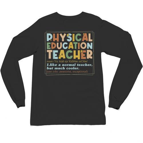 Physical Education Teacher In My PE Teacher Era For Men Women Kids Unisex Long Sleeve T-Shirt - teacherstshirts.com CA