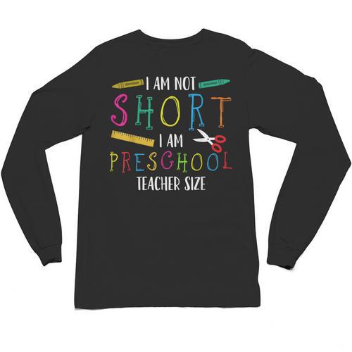 Preschool Teacher Short Pre-K Teacher Unisex Long Sleeve T-Shirt - teacherstshirts.com DE