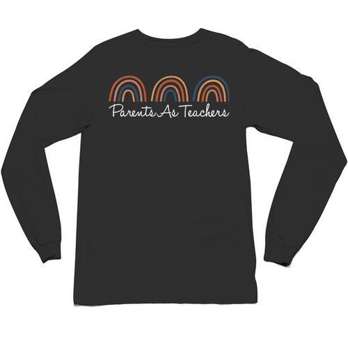 Rainbow Parents As Teachers Early Childhood Educator PAT Unisex Long Sleeve T-Shirt - teacherstshirts.com DE