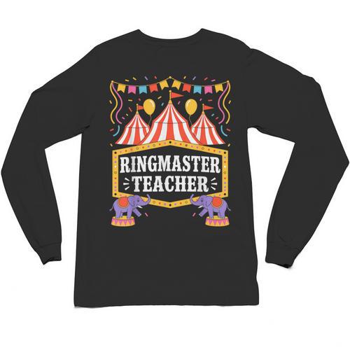 Ringmaster Teacher Circus Party Ringmaster Carnival Unisex Long Sleeve T-Shirt - teacherstshirts.com