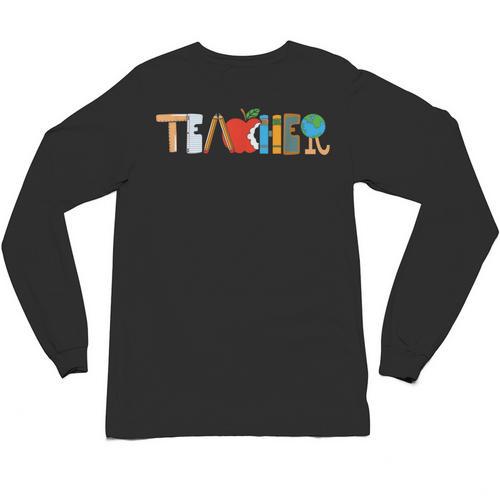 School Teacher Men And Women Back To School Teachers Unisex Long Sleeve T-Shirt - teacherstshirts.com AU