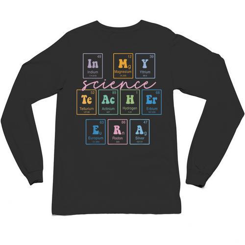 In My Science Teacher Era Science Teacher Unisex Long Sleeve T-Shirt - teacherstshirts.com AU
