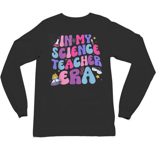 In My Science Teacher Era Teacher Unisex Long Sleeve T-Shirt - teacherstshirts.com