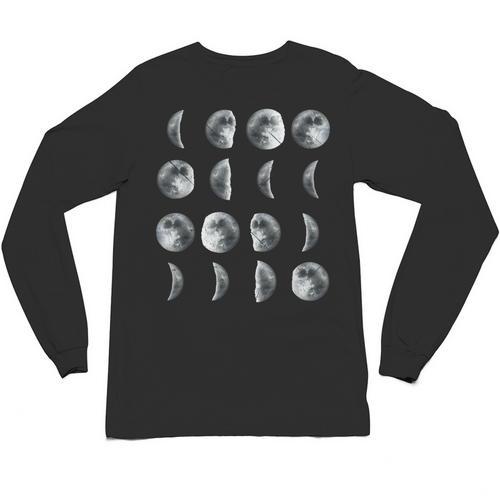 Space Science Student Teacher Leonard Moon Phases Men Women Kids Unisex Long Sleeve T-Shirt - teacherstshirts.com AU