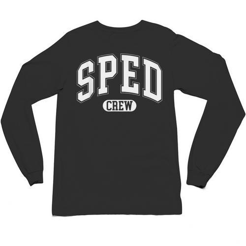 SPED Crew SPED Teacher Back To School For Women Men Unisex Long Sleeve T-Shirt - teacherstshirts.com AU