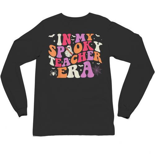 In My Spooky Teacher Era Halloween Teacher Back To School Unisex Long Sleeve T-Shirt - teacherstshirts.com AU
