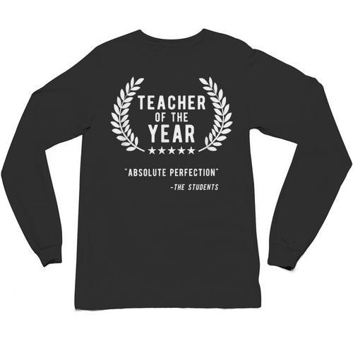 Teacher Appreciation Shirts Teacher Of The Year Unisex Long Sleeve T-Shirt - teacherstshirts.com AU