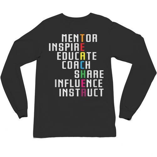 Teacher Inspirational Educator Favorite School Teacher Men Women Girls Kids Unisex Long Sleeve T-Shirt - teacherstshirts.com AU