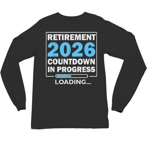 Teacher Retirement Class Of 2026 Loading Retired Unisex Long Sleeve T-Shirt - teacherstshirts.com AU
