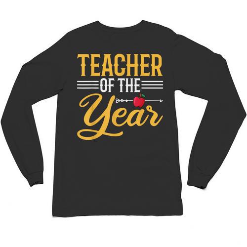 Teacher Of The Year Men Women Teachers Unisex Long Sleeve T-Shirt - teacherstshirts.com