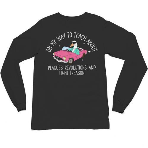 History Teacher Silly Goose Back To School Social Studies Unisex Long Sleeve T-Shirt - teacherstshirts.com AU