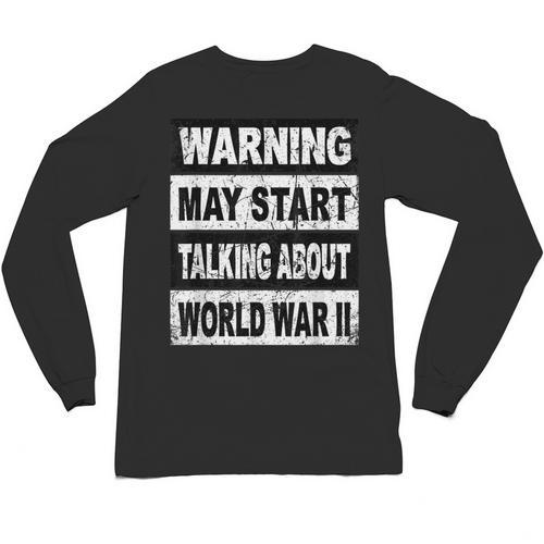 Vintage Historian Shirt History Teacher Co Retro WW2 History Teacher Unisex Long Sleeve T-Shirt - teacherstshirts.com UK